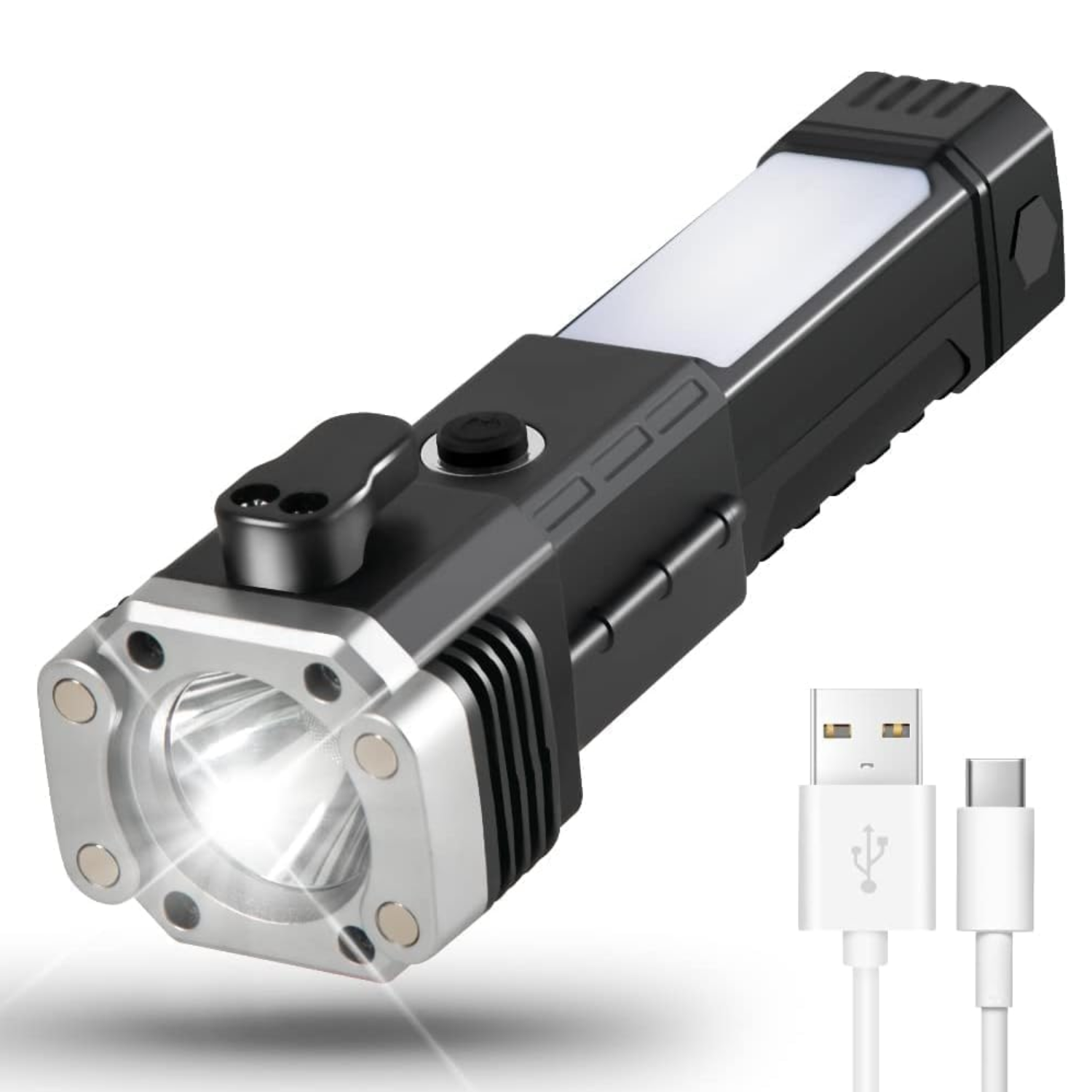 🔦 8 in 1 Portable Rechargeable LED Flashlight