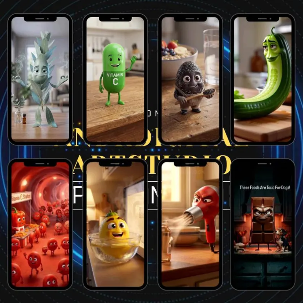 1000+ AI Talking Objects Reels Bundle - Ready to Post