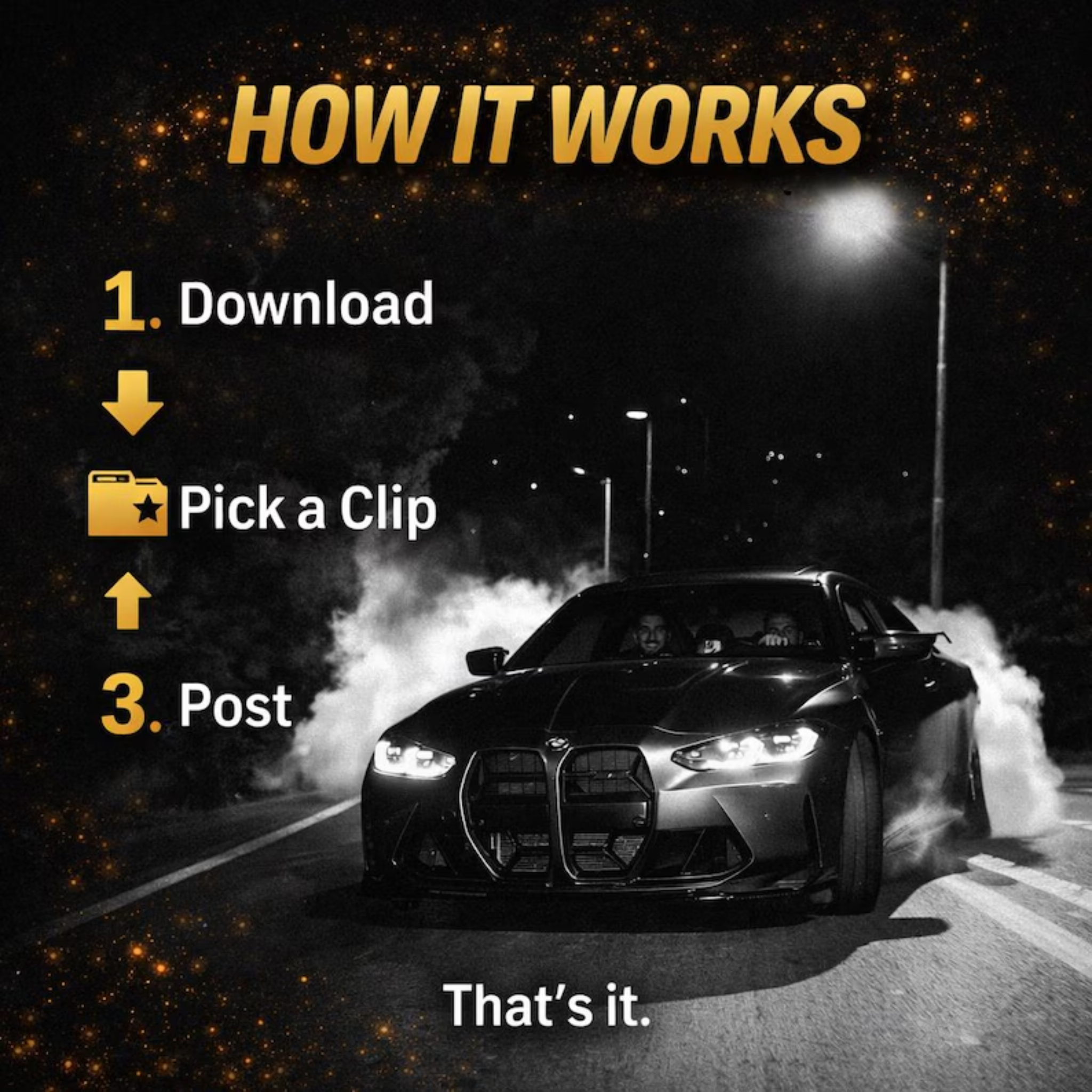 2500+ Car Reels Bundle – Ready to Post