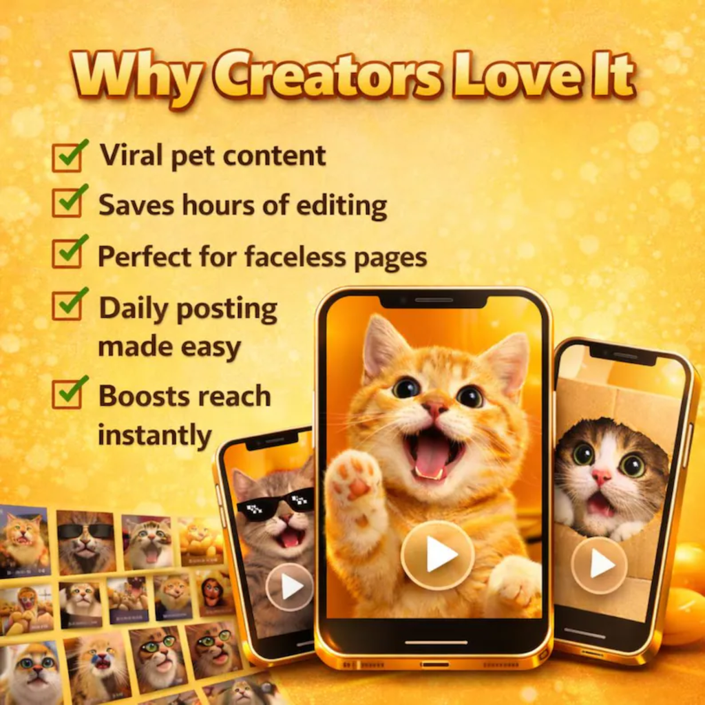 900+ AI Cats Reels Bundle - Ready to Post