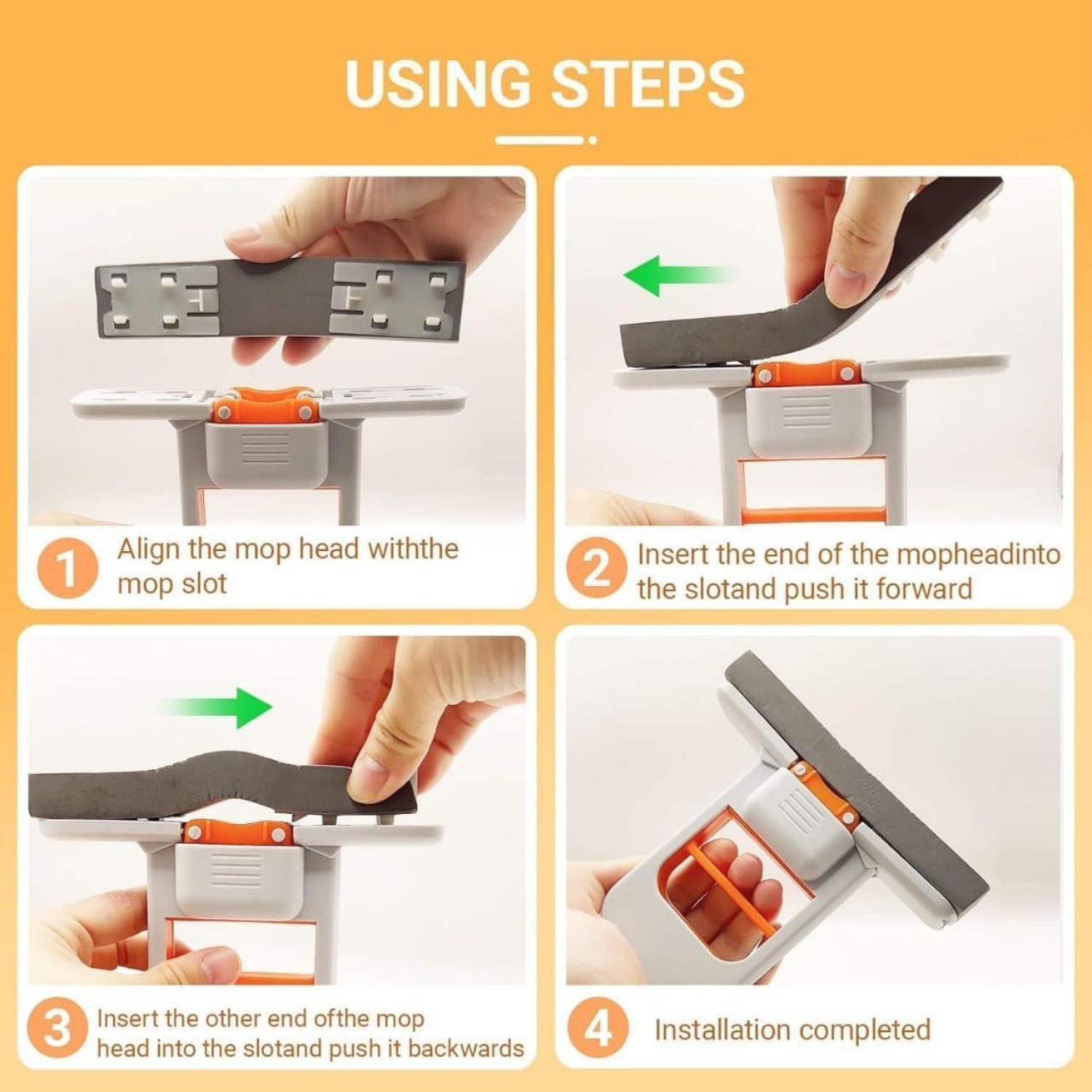 🧹 Mini Foldable Mop for Kitchen (Pack of 1)