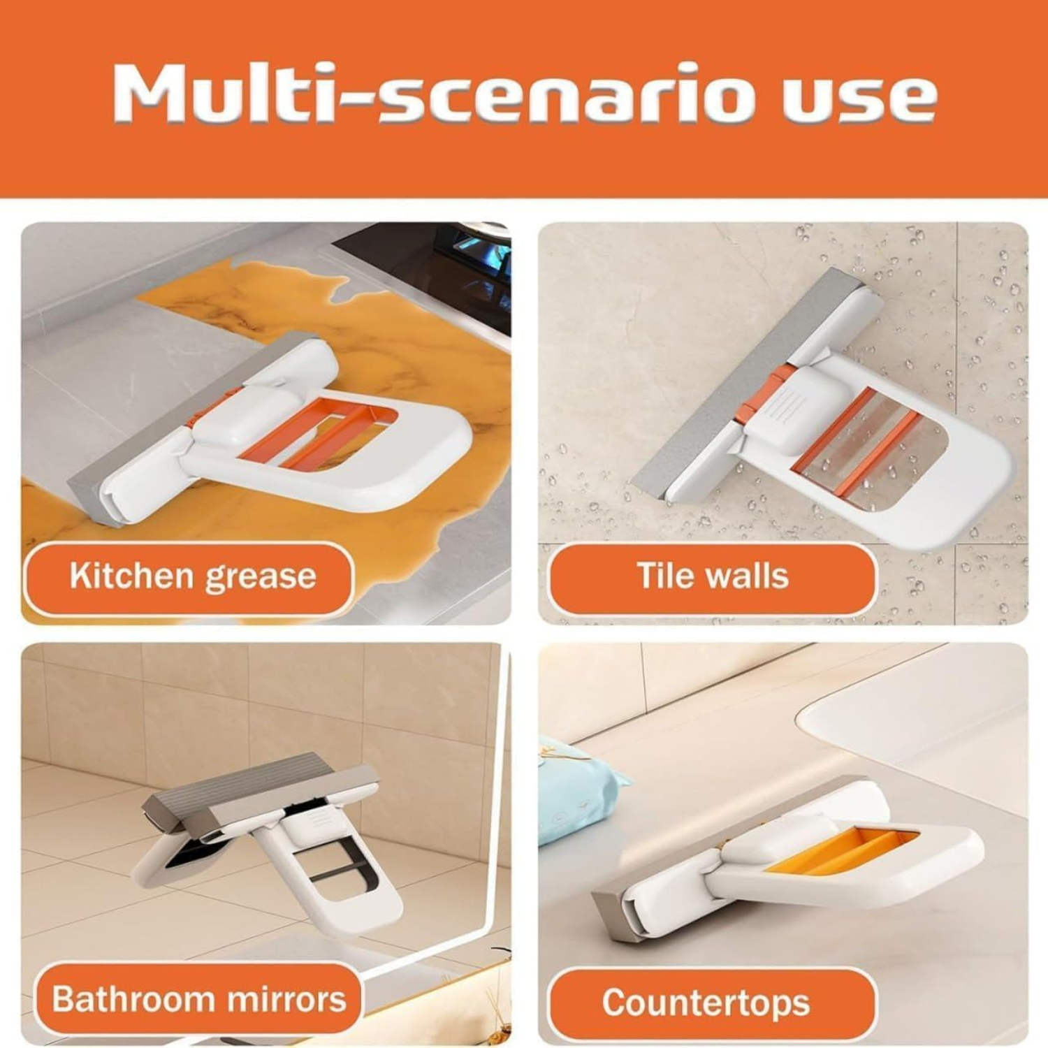 🧹 Mini Foldable Mop for Kitchen (Pack of 1)