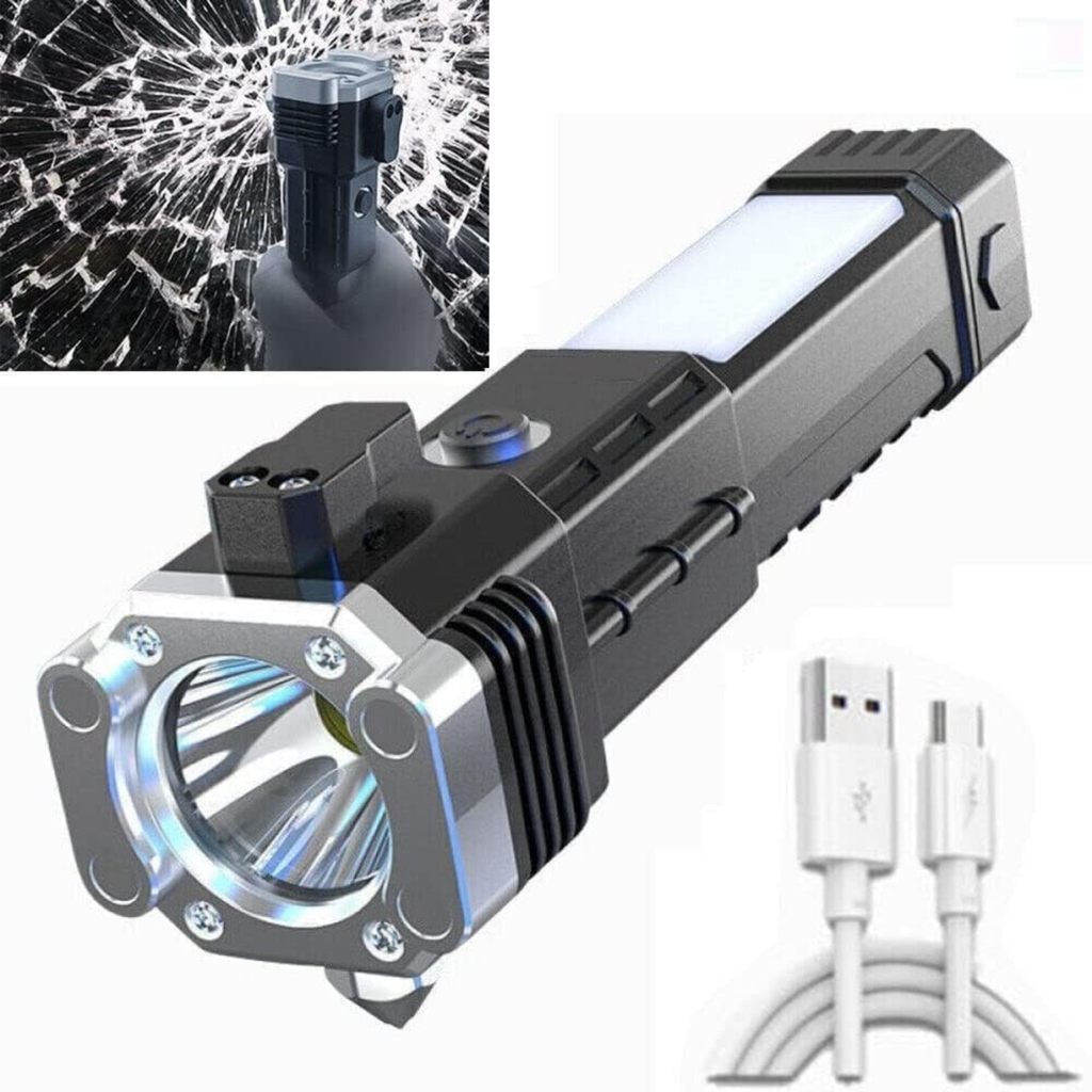 🔦 8 in 1 Portable Rechargeable LED Flashlight